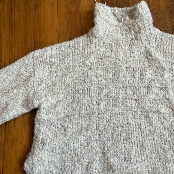 HOLZWEILER Boho Beige Barlind Oversized Turtleneck Sweater Wool Alpaca Blend S - Picture 6 of 16